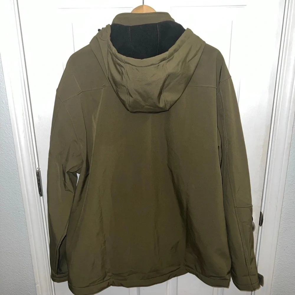 Little Donkey andy Men's Fleece Lined Softshell Jacket